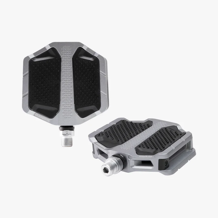 Shimano PD-EF205 Flat Platform Pedals Silver